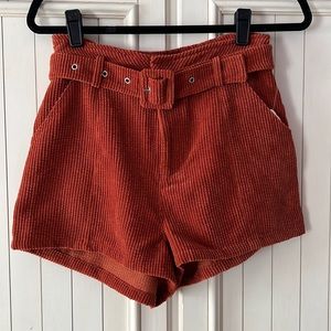 NWT Altar’d State Corduroy Shorts